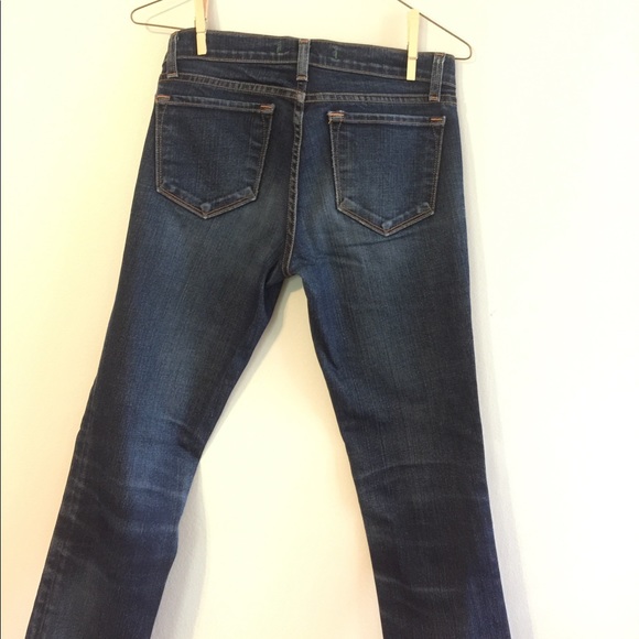 J Brand pencil leg jeans in ink - Picture 4 of 5