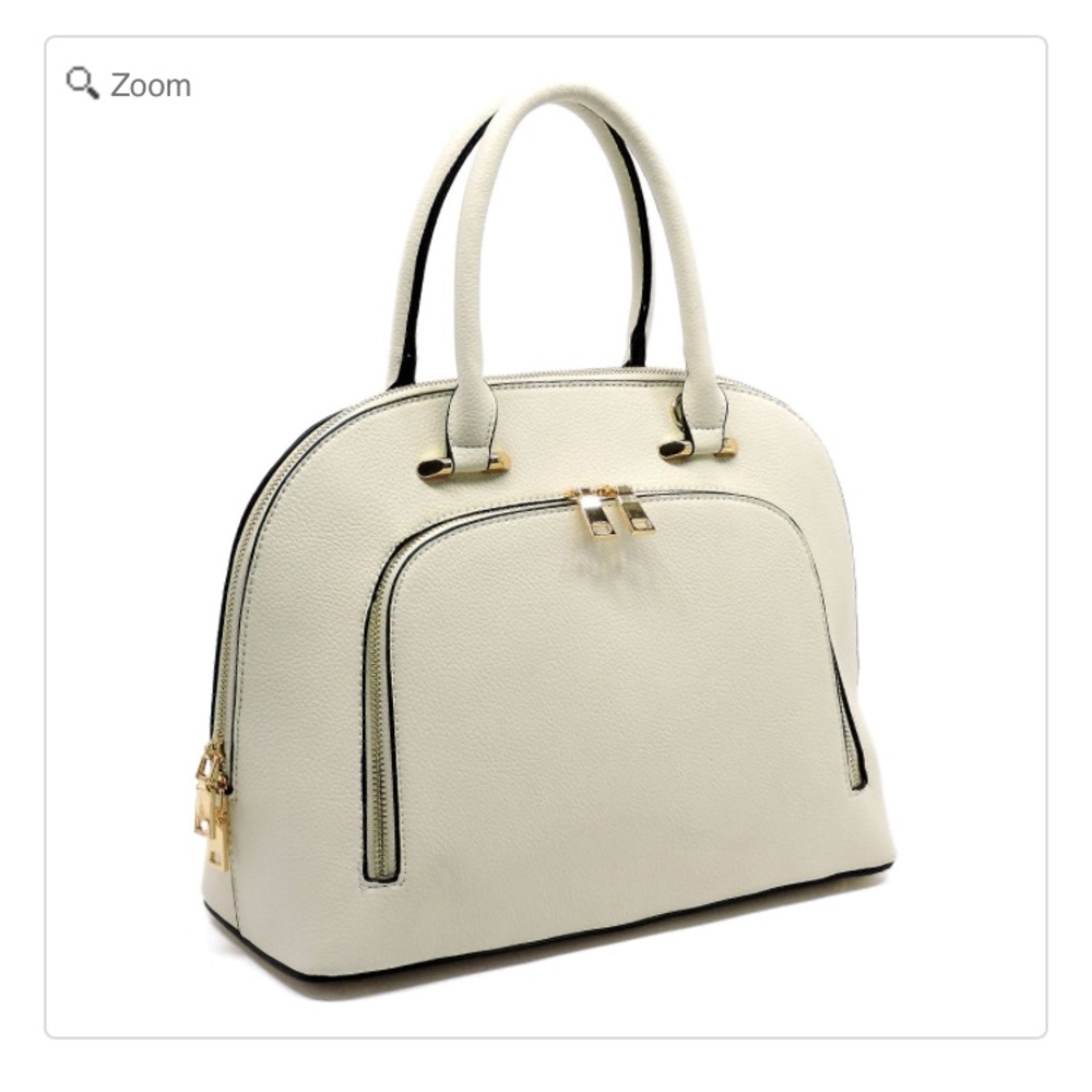 SOLD-NEW Fashion Dome Satchel - Picture 2 of 7