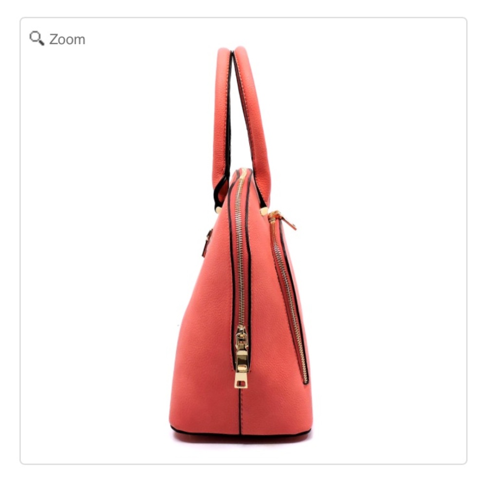 SOLD-NEW Fashion Dome Satchel - Picture 3 of 7