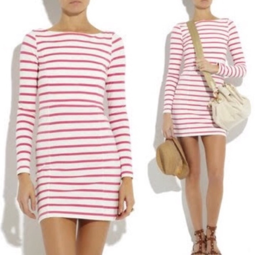 Paul & Joe Sister • pink and white striped dress