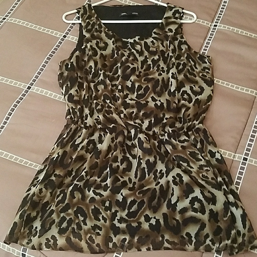 !Leopard women's dress!