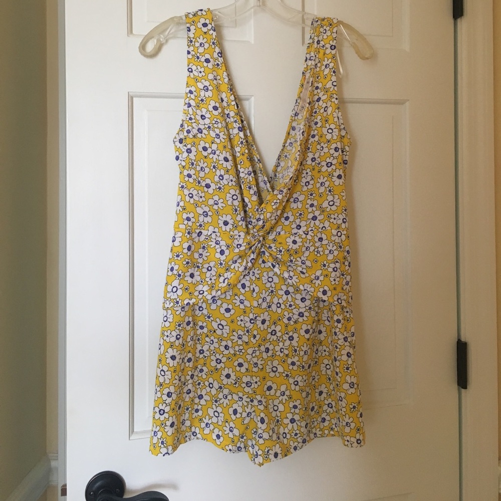 XENIA Yellow Romper