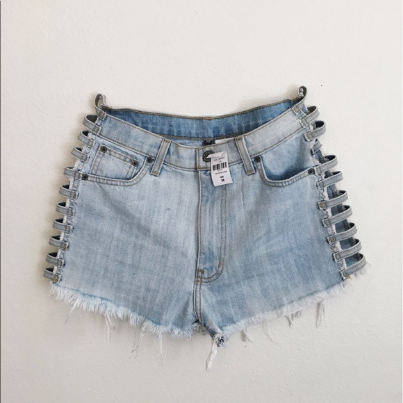 ▪️NEW!▪️ CARMAR high wasted denim shorts - Picture 4 of 6