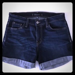 Flying monkey jean shorts