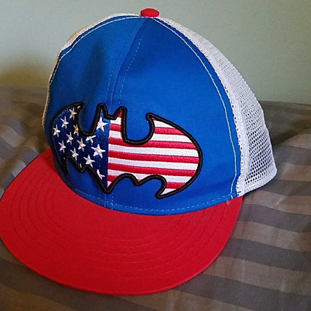 American Batman Snapback Hat