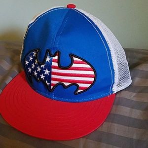American Batman Snapback Hat