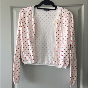 CUTENESS OVERLOAD! Polka Dot Cardigan