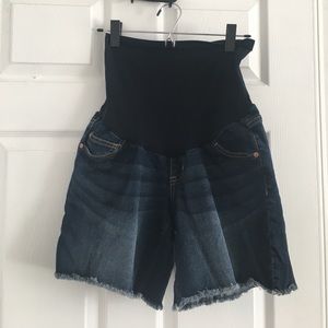 Maternity Jean shorts