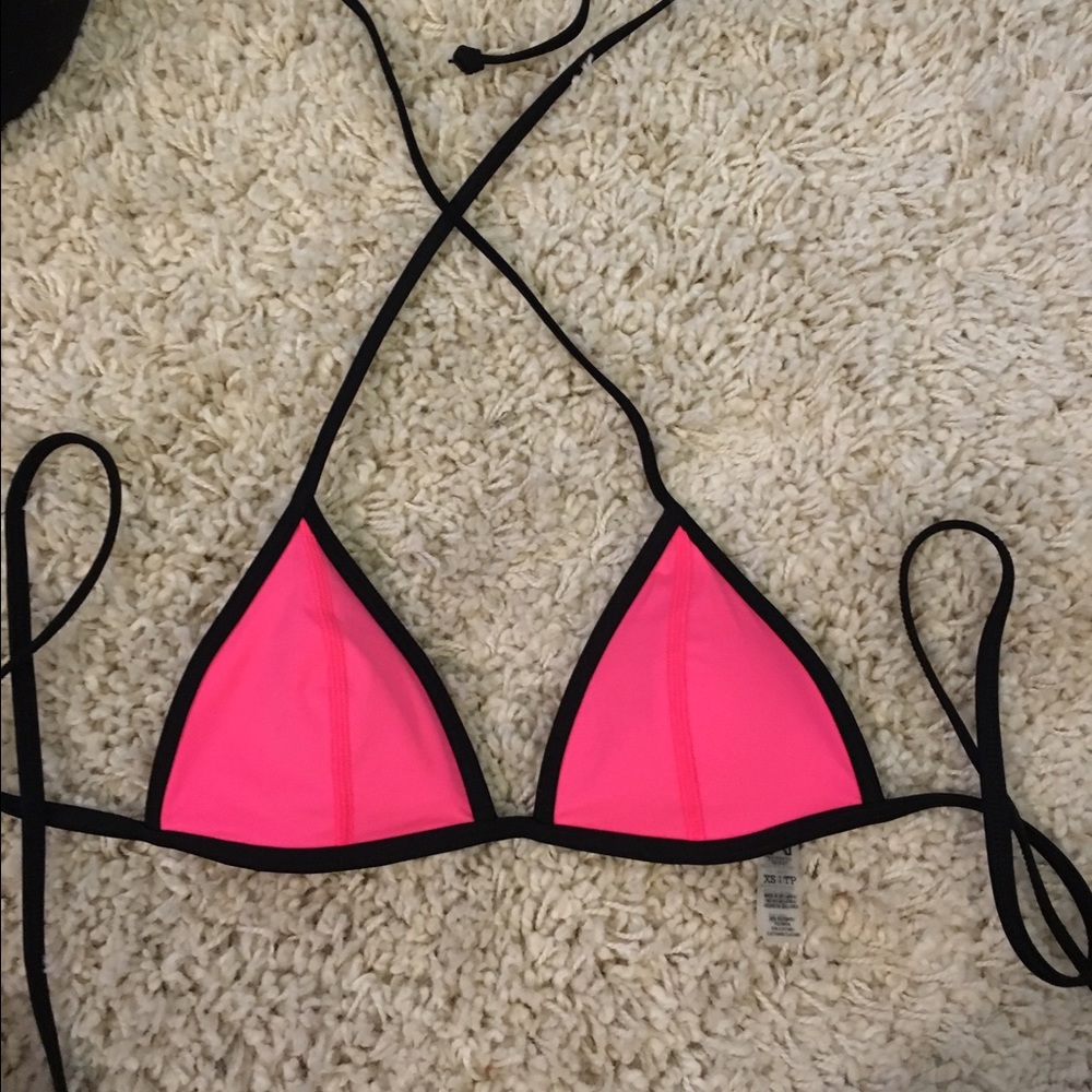 PINK by VS triangle top