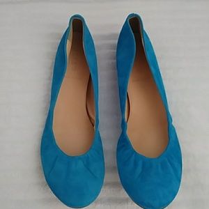 J.  Crew Turquoise Colored Ballet Flats