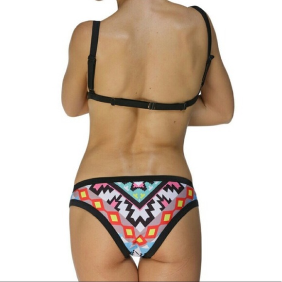 Aztec print two piece bikini set - Picture 2 of 2