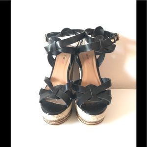 Black espadrilles! JustFab