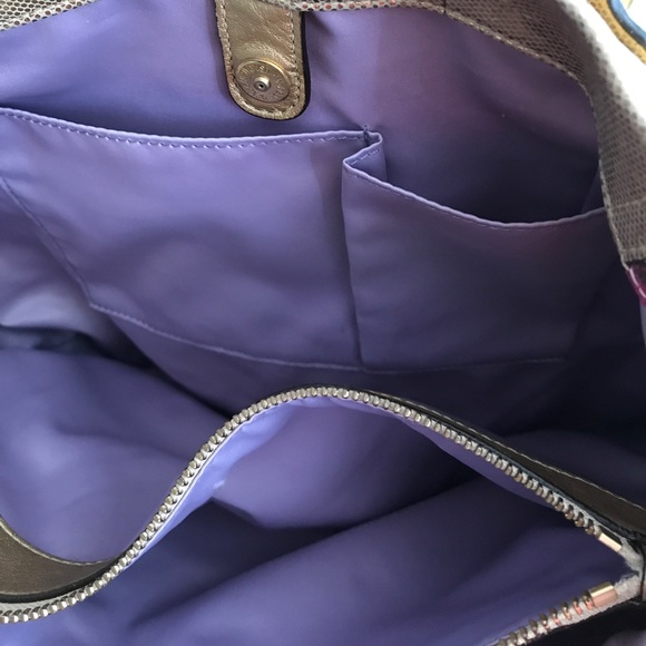 🎉HOST PICK🎉Pre-owned floral and gold Coach purse - Picture 6 of 8