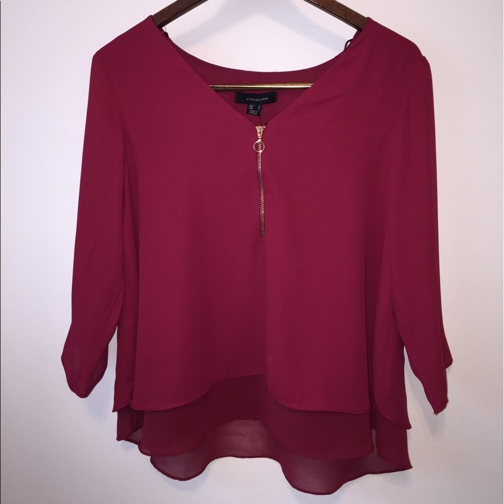 NWT Maroon Shirt fro Atmosphere