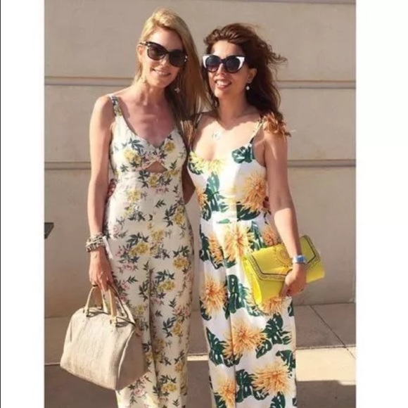 🌻Zara Floral Multicolor Printed Flowing Jumpsuit - Picture 6 of 8