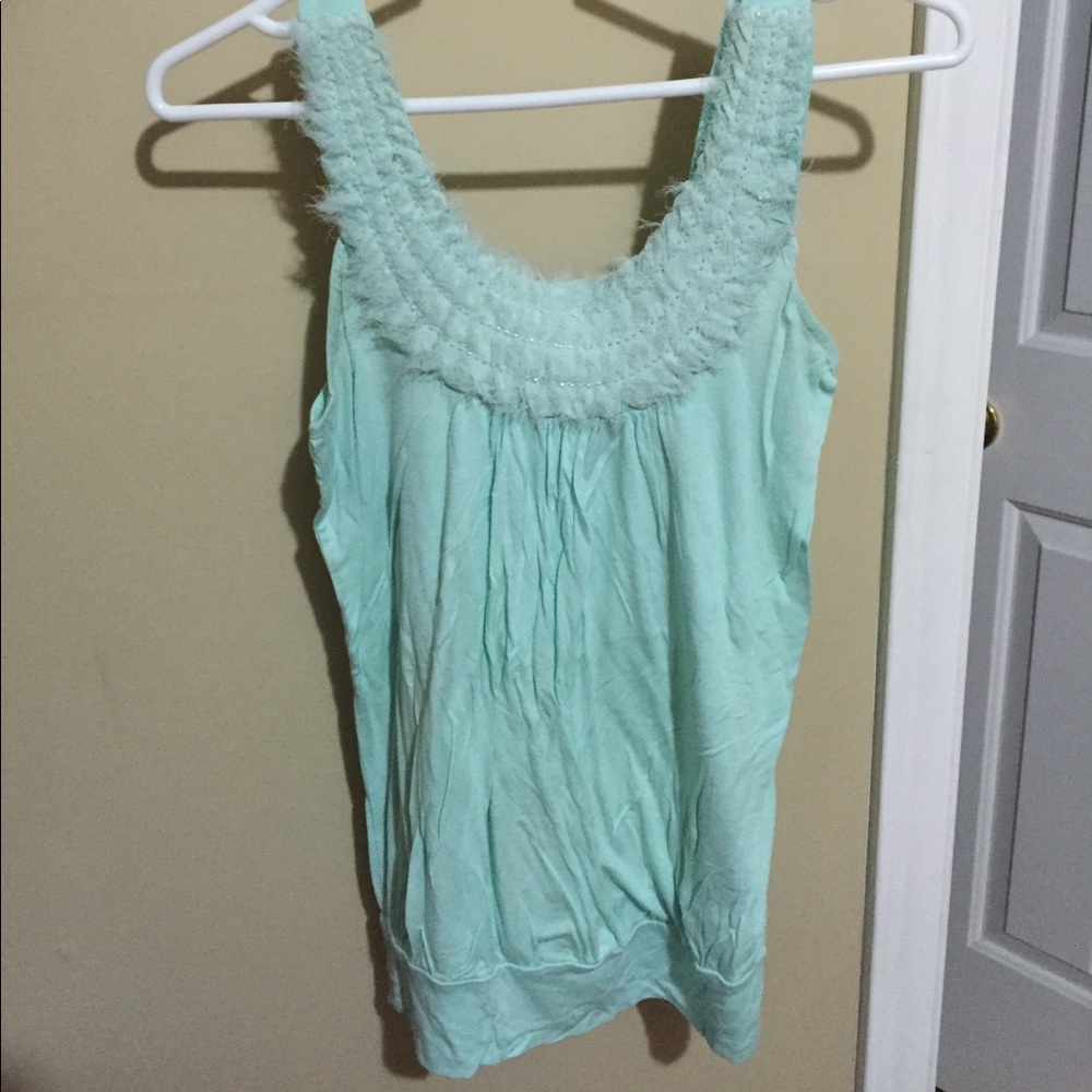 Mint tank top