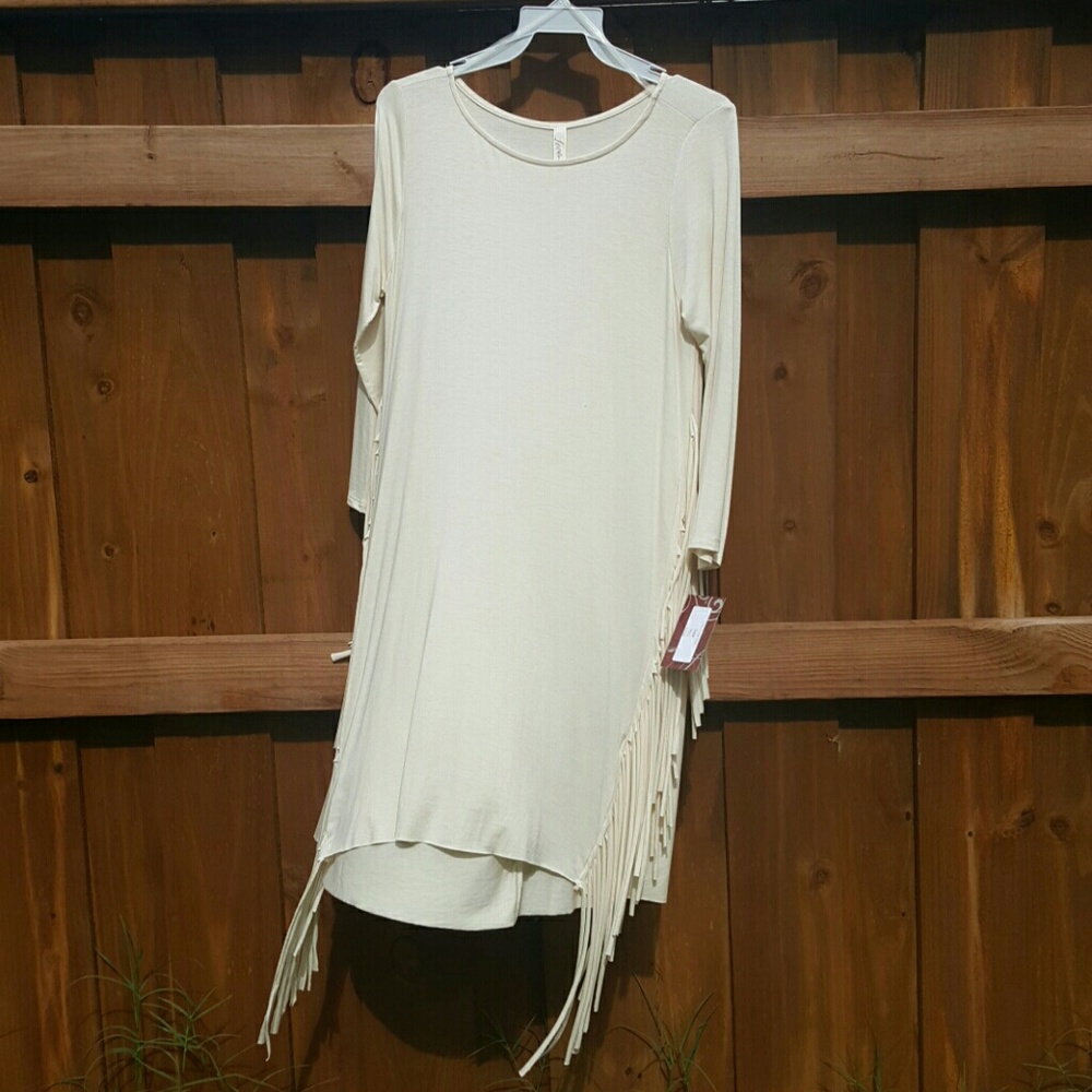 Side Fringe Dress