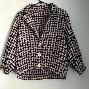 Houndstooth American Apparel jacket