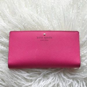 Pink Kate Spade wallet