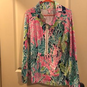 Lilly Pulitzer Popover in Lovers Coral Print
