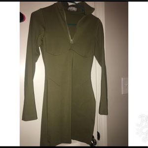 Olive green dress XS/0