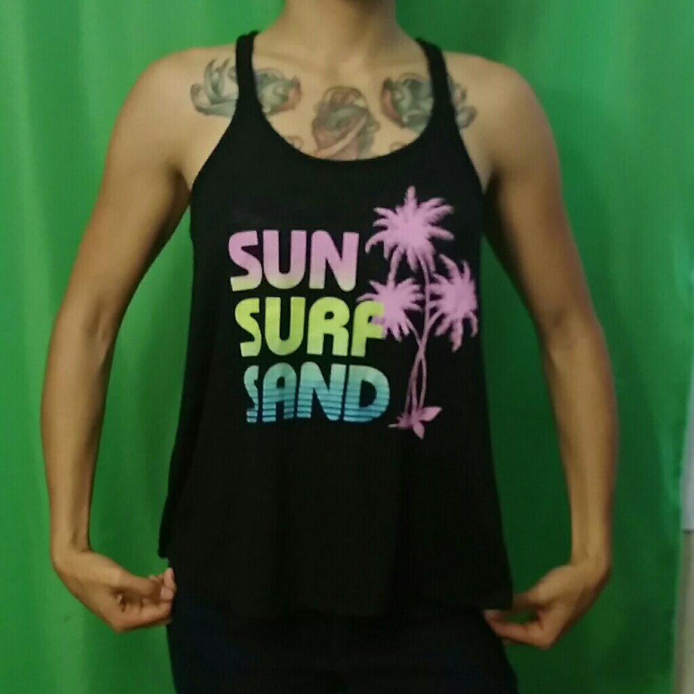 SUN SURF SAND tank