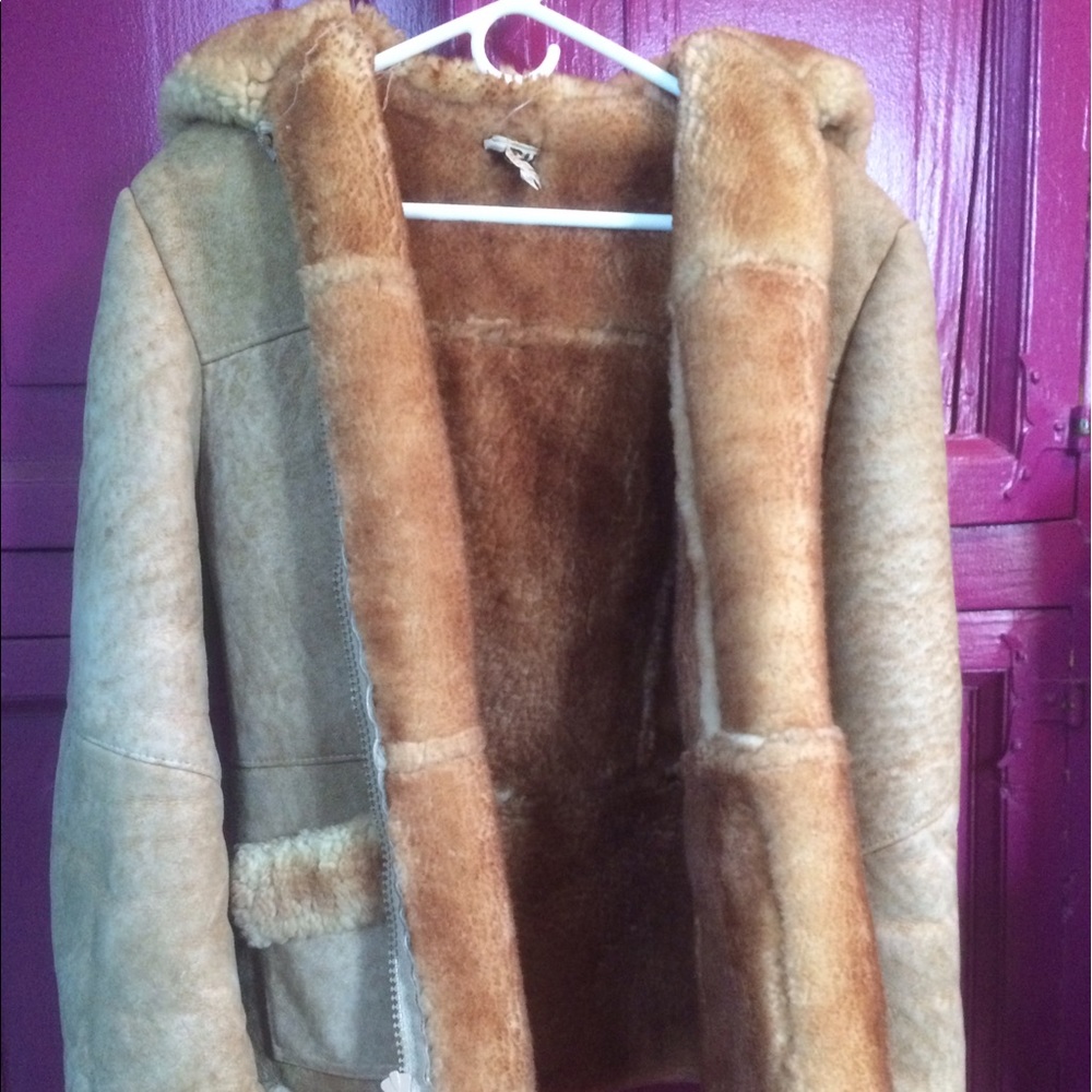 Genuine vintage Bick Winchester sheepskin coat