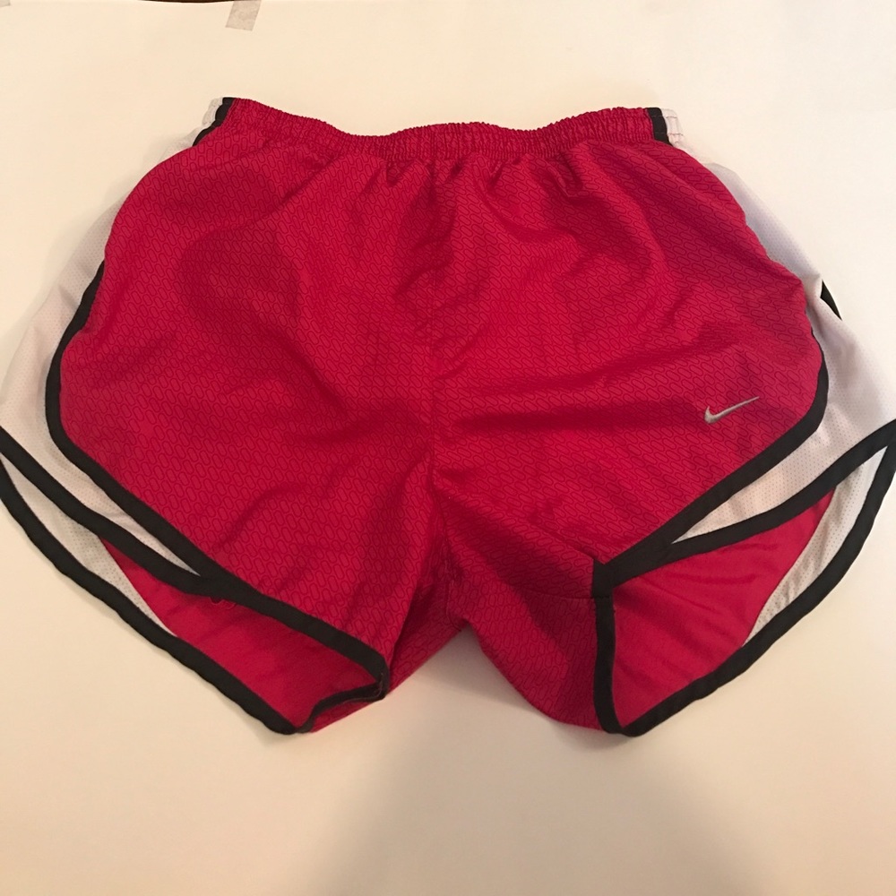 Pink patterned NIKE shorts