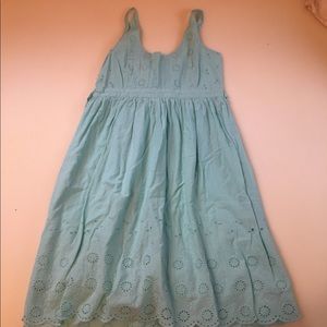 Teal summer dress