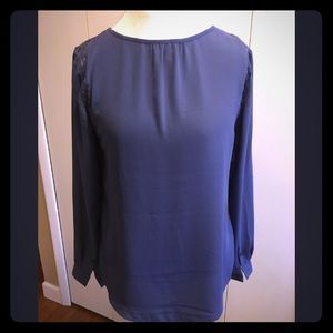 Blue blouse from The Limited.