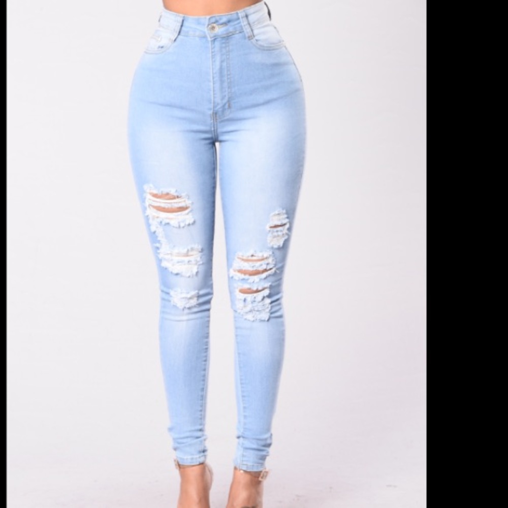 NWT Fashion Nova Drive To The Ocean Jeans- 1x