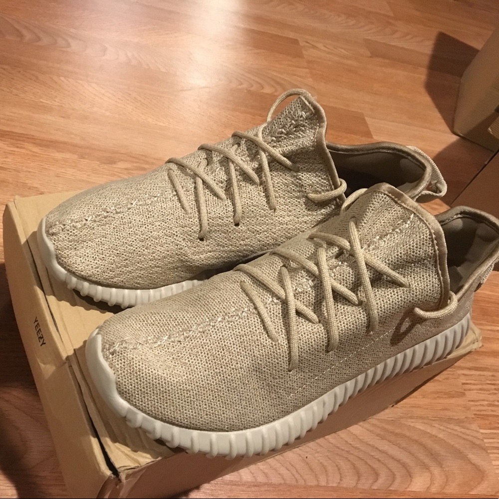 Tan Yeezys