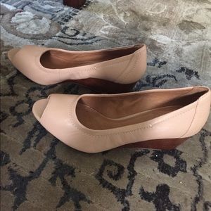 NEW Clarks Artisan Peep Toe Wedge - Never worn!