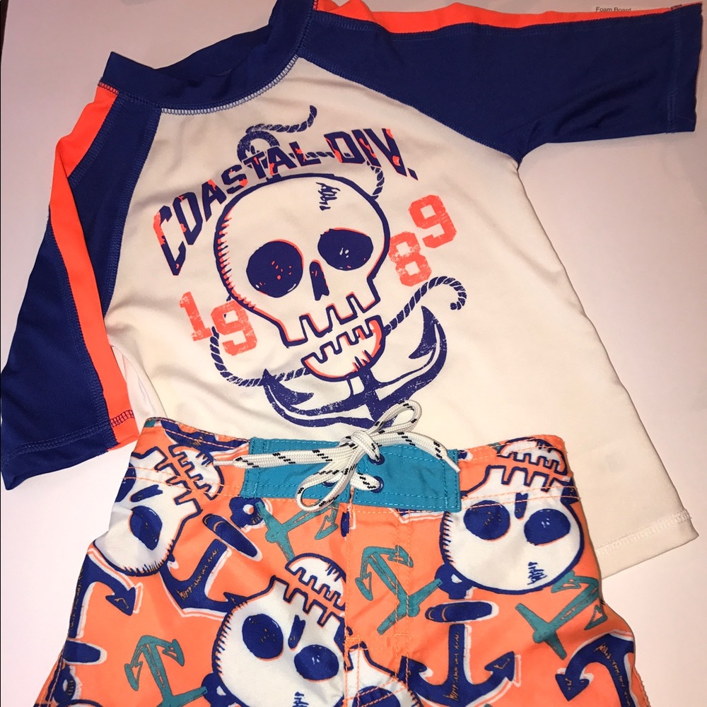 The Children's Place Boys Swim Set Size 5/6