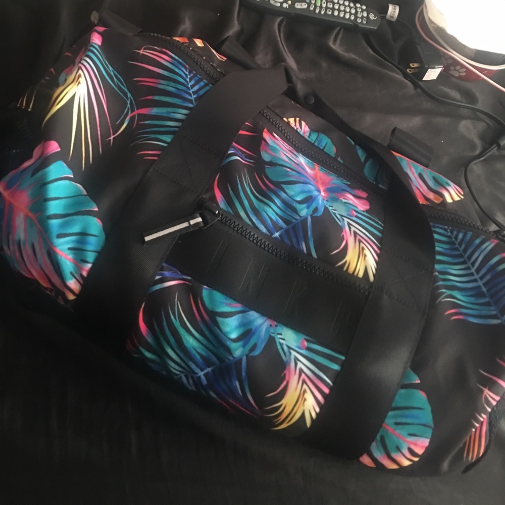 PINK duffle bag