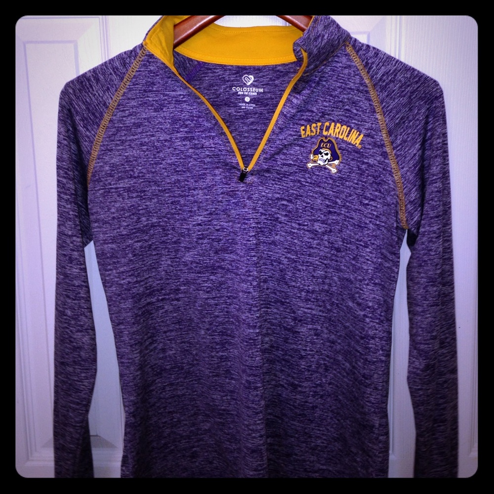 East Carolina University women's 1/4 Zip jacket