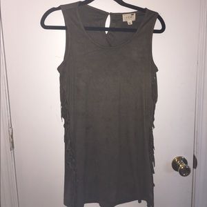 Velour mini dress size xs!