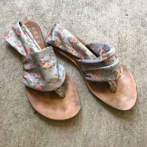 Floral Open Sandal
