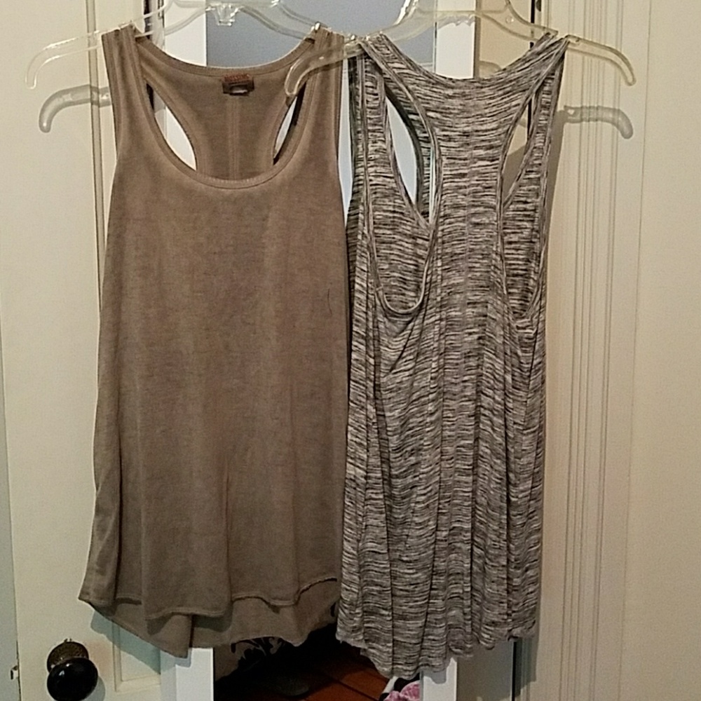 Two racer back tank tops
