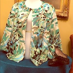 3x Trenz Woman embellished jacket w/ multi colors.