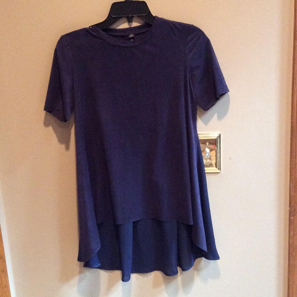 Suede top