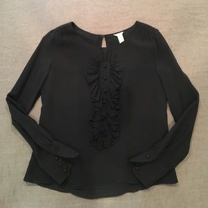 Black Silk Blouse
