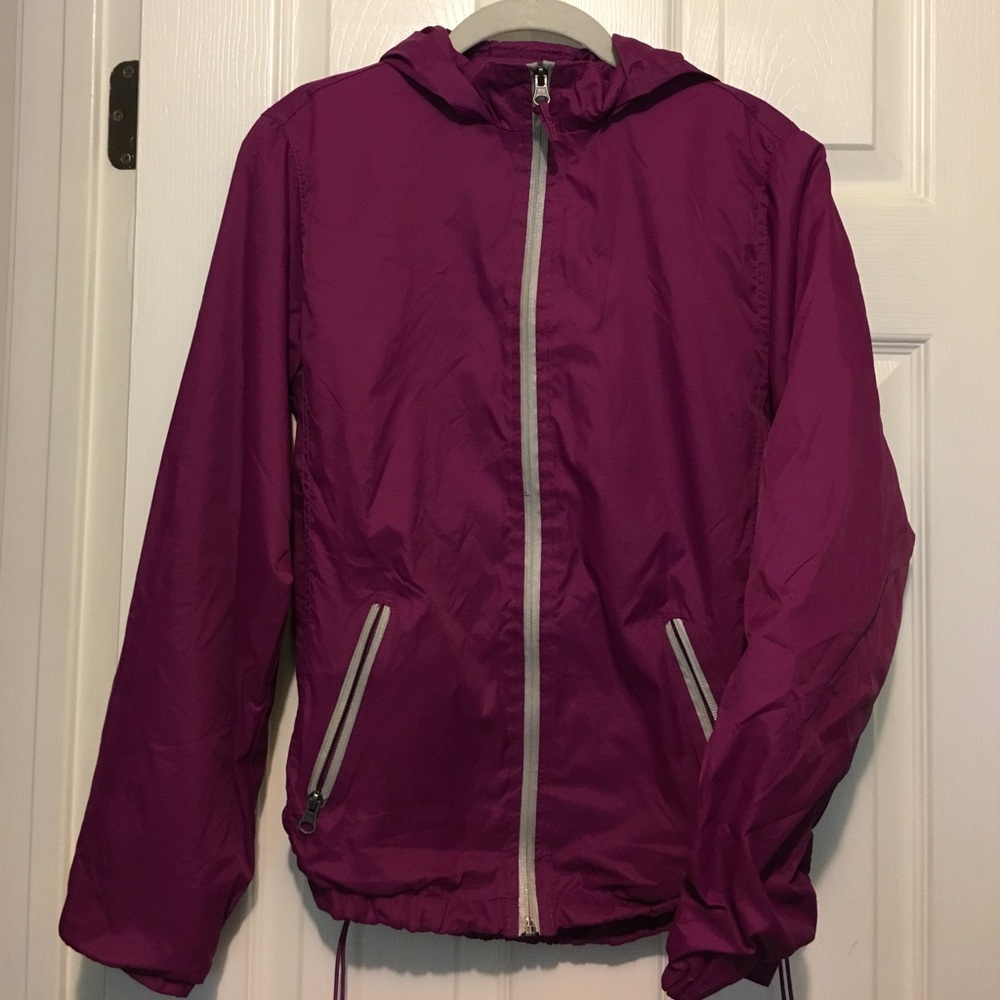 Fuschia Faded Glory Windbreaker