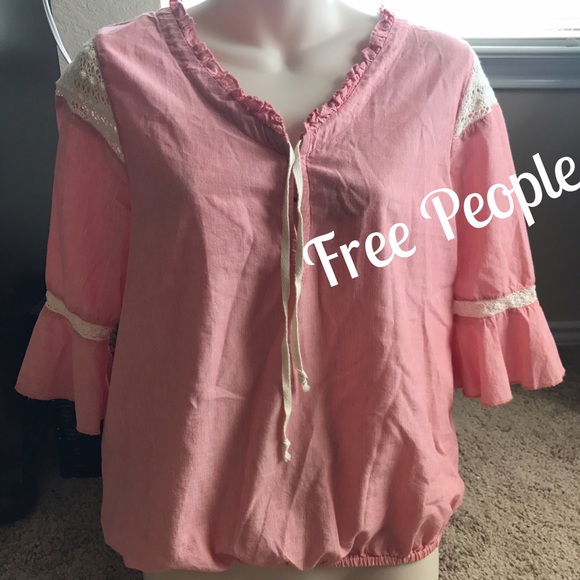 Free People Tops - Free People peasant blouse