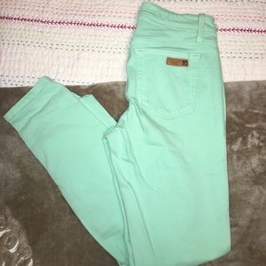 Mint blue:green Skinny joes jeans