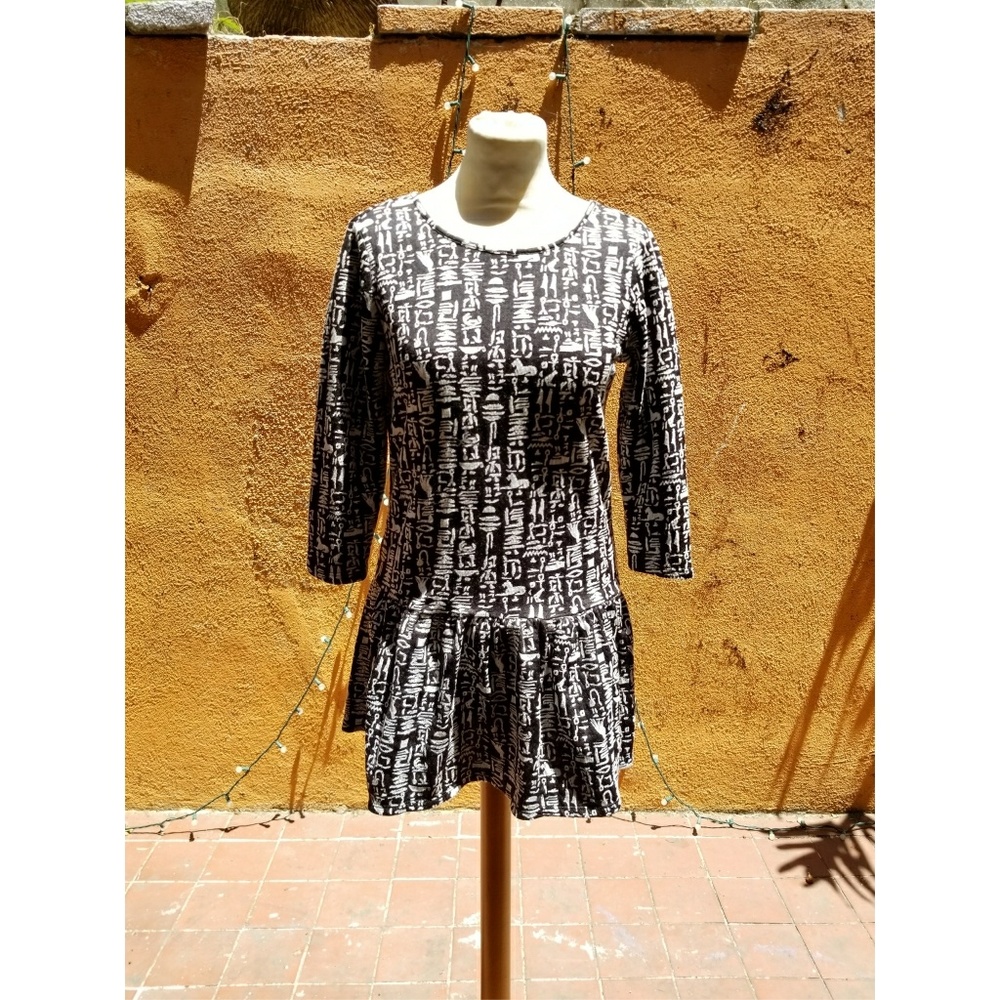 Egyptian Print Dress