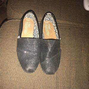 Size 5.5 sparkly toms great condition