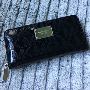 Michael Kors Jet Set Wallet Black