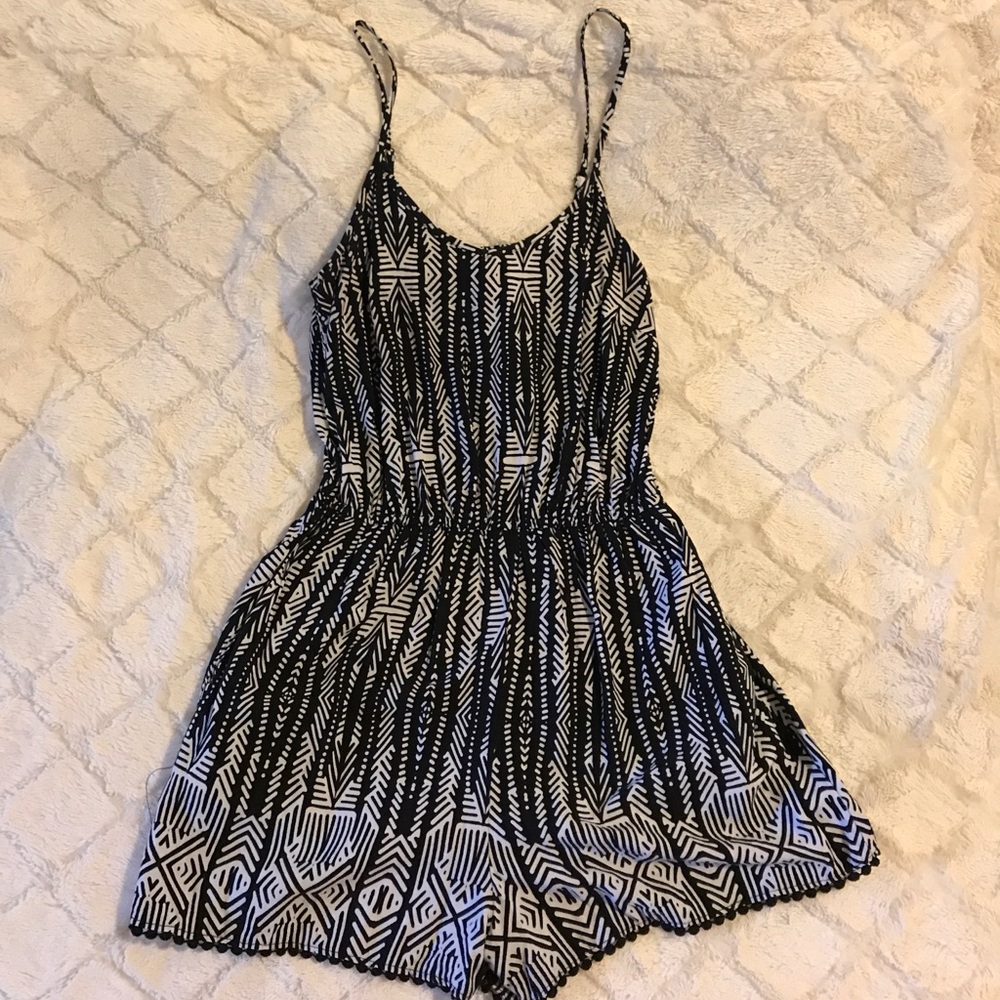 Tribal Print Romper