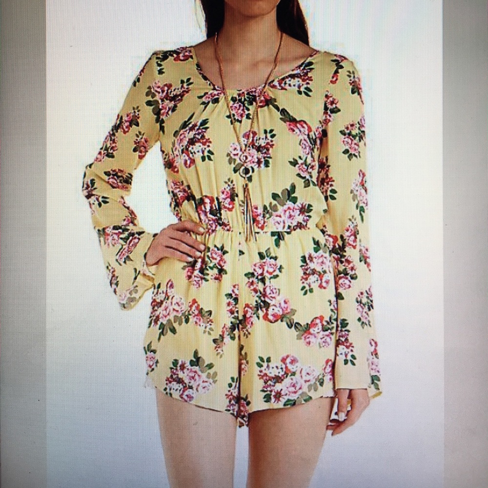 Floral Romper